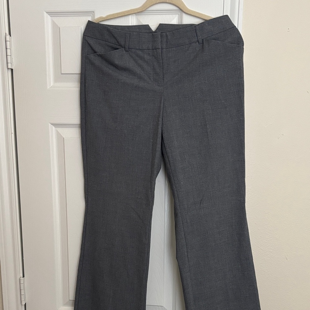 Express Charcoal Women's Flare Pants